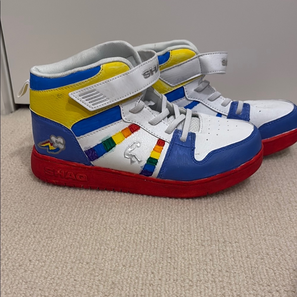 One of a kind, Rainbow Dash sneakers
